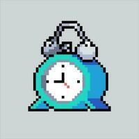 píxel Arte ilustración mirar. pixelado mirar. reloj icono pixelado para el píxel Arte juego y icono para sitio web y vídeo juego. antiguo colegio retro vector