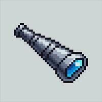 Pixel art illustration Telescope. Pixelated Telescope. Telescope space icon pixelated for the pixel art game and icon for website and video game. old school retro. vector