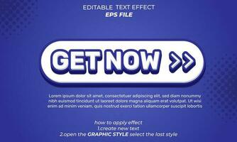 shop now effect, font editable, typography, 3d text. vector template