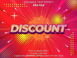 super deal text effect, font editable, typography, 3d text. vector template