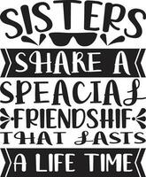 sister day design vector