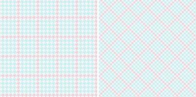 Textile fabric check. Texture pattern plaid. Background vector tartan seamless.