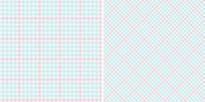 Textile fabric check. Texture pattern plaid. Background vector tartan seamless.