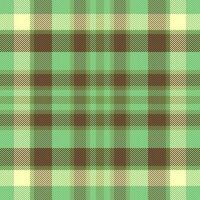 Fabric textile pattern of seamless plaid texture with a tartan background vector check.
