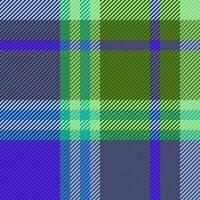 Seamless fabric tartan of textile pattern texture with a background check vector plaid.