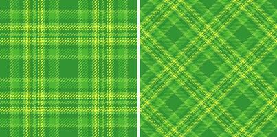 Pattern textile check of fabric background plaid with a texture vector seamless tartan.