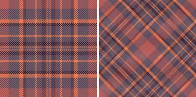 Texture fabric tartan of pattern vector seamless with a plaid background check textile.