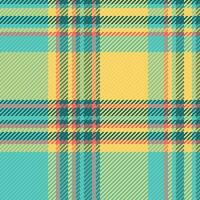 Texture vector plaid of background textile pattern with a check tartan seamless fabric.