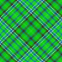 Vector plaid check of pattern tartan texture with a seamless background fabric textile.