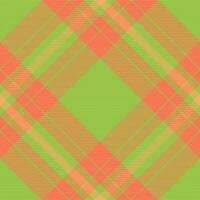 Tartan textile plaid of fabric check background with a seamless vector pattern texture.