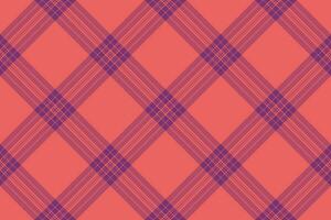 Background tartan check of fabric textile plaid with a vector seamless pattern texture.