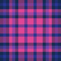 Tartan fabric check of seamless texture background with a plaid textile pattern vector. vector