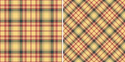 Tartan texture background of seamless fabric check with a pattern plaid textile vector. vector