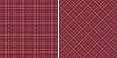 Textile background check of pattern plaid seamless with a fabric vector texture tartan.