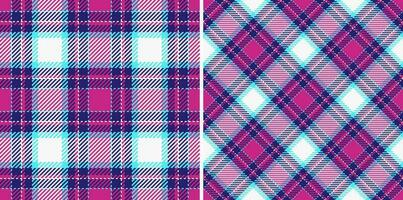 Pattern textile plaid of texture vector check with a fabric tartan background seamless.