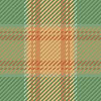 Seamless pattern of scottish tartan plaid. Repeatable background with check fabric texture. Vector backdrop striped textile print.