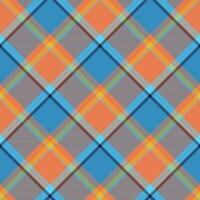 vector de patrón de cuadros sin costuras de tartán escocia. tela de fondo retro. textura geométrica cuadrada de color de verificación vintage para impresión textil, papel de regalo, tarjeta de regalo, diseño de papel tapiz.