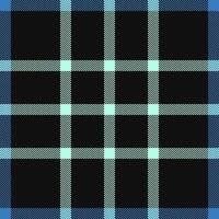 Plaid check pattern. Seamless fabric texture. Tartan textile print. vector