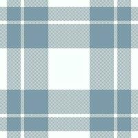 Plaid check pattern. Seamless fabric texture. Tartan textile print. vector