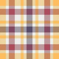 Texture pattern textile of seamless background plaid with a vector fabric tartan check.