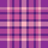 Plaid tartan fabric of pattern vector seamless with a texture background check textile.