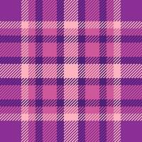 Plaid tartan fabric of pattern vector seamless with a texture background check textile.