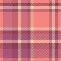 Background pattern plaid of fabric seamless tartan with a check vector texture textile.