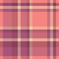 Background pattern plaid of fabric seamless tartan with a check vector texture textile.