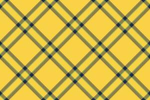 Texture fabric check of plaid tartan textile with a vector seamless background pattern.