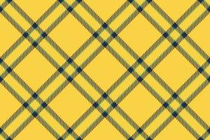 Texture fabric check of plaid tartan textile with a vector seamless background pattern.