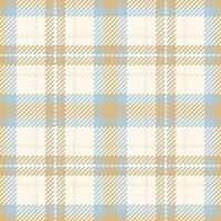 Seamless pattern vector of check tartan textile with a fabric texture plaid background.