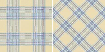 Textile plaid check of tartan vector fabric with a seamless pattern texture background.