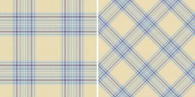 Textile plaid check of tartan vector fabric with a seamless pattern texture background.