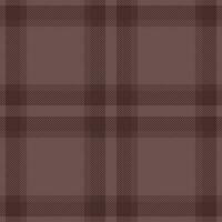 Tartan seamless check of fabric plaid vector with a textile pattern background texture.