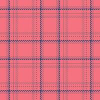 Textile tartan fabric of pattern seamless vector with a check texture background plaid.