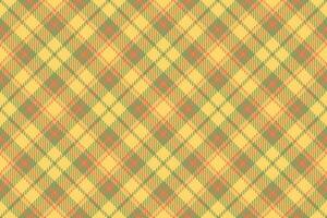 Fabric plaid vector of seamless textile background with a tartan check pattern texture.