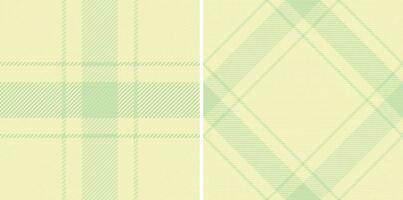 Texture tartan seamless of fabric plaid pattern with a background textile vector check.