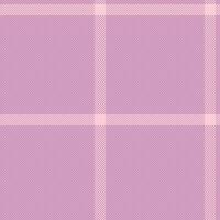 Check pattern fabric of textile plaid texture with a vector seamless background tartan.