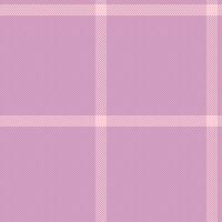 Check pattern fabric of textile plaid texture with a vector seamless background tartan.