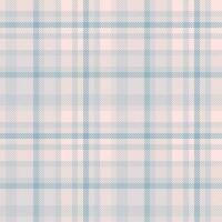 Seamless check pattern of fabric vector texture with a tartan background textile plaid.