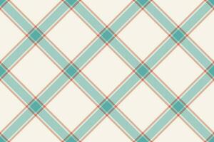 Check background pattern of textile plaid fabric with a tartan seamless vector texture.