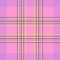 Fabric vector pattern of textile texture tartan with a background check plaid seamless.