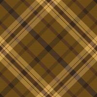 Check background texture of tartan vector textile with a plaid seamless pattern fabric.