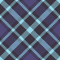 Vector fabric background of pattern plaid texture with a check seamless textile tartan.
