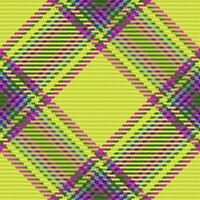 Texture vector tartan of seamless pattern fabric with a textile plaid background check.
