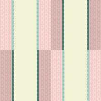 Seamless pattern vector of texture fabric lines with a vertical background textile stripe.