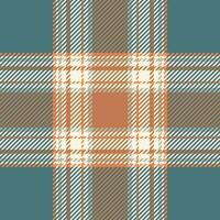 Plaid check pattern. Seamless fabric texture. Tartan textile print. vector