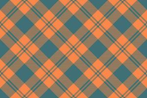 Tartan plaid background, diagonal check seamless pattern. Vector fabric texture for textile print, wrapping paper, gift card, wallpaper.