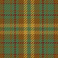 Seamless pattern of scottish tartan plaid. Repeatable background with check fabric texture. Vector backdrop striped textile print.