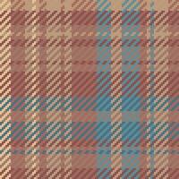 Seamless pattern of scottish tartan plaid. Repeatable background with check fabric texture. Vector backdrop striped textile print.